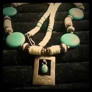 authentic Navajo(Diñe) neckless blessed maker mar